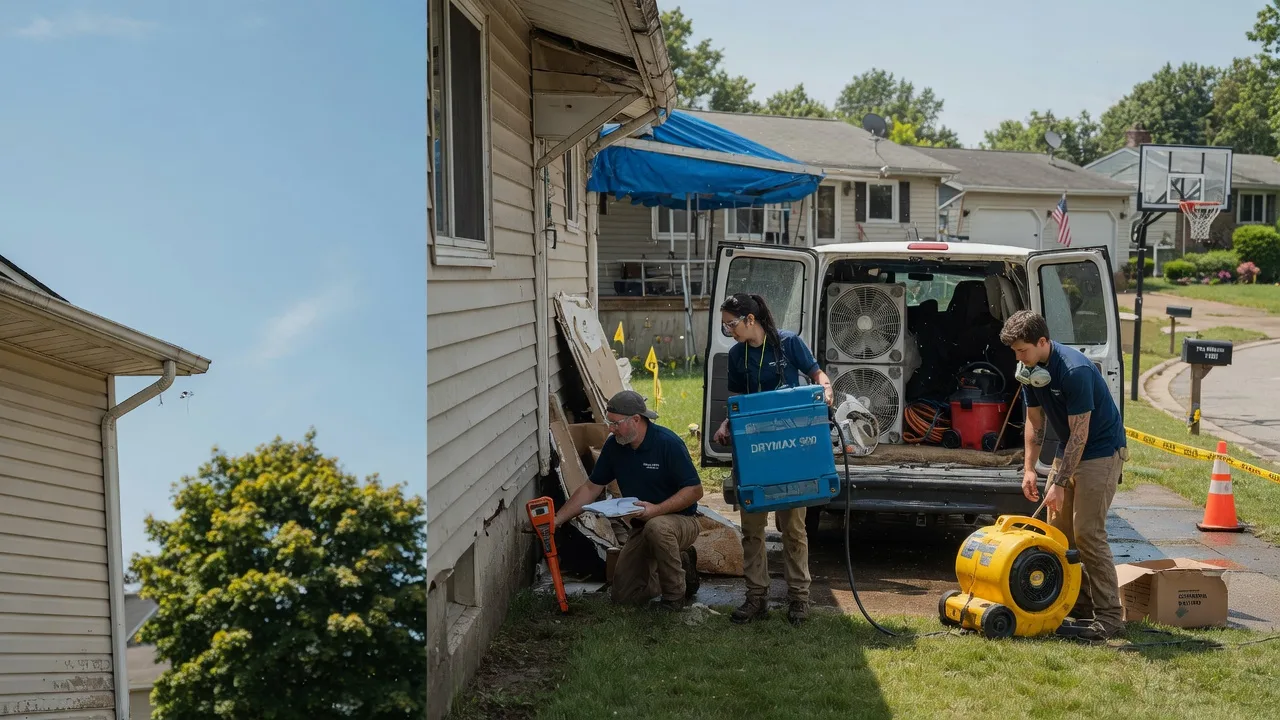 Ceiling Leak Cleanup in Glen Haven, WI near me