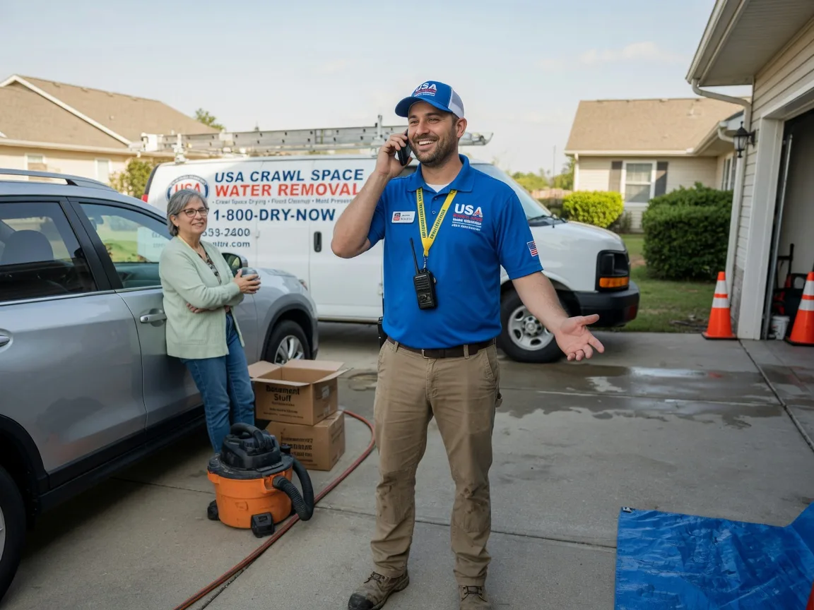 Crawl Space Water Removal Glen Haven, WI FAQs